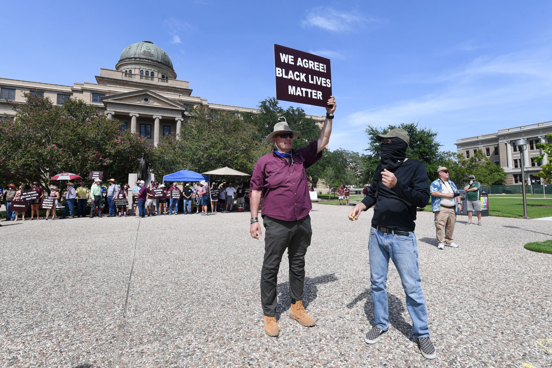 Aggies of Color Coalition Protest